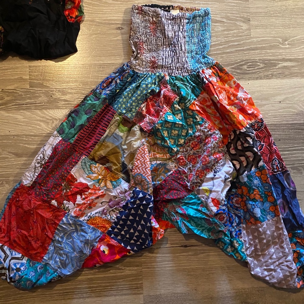 Harem pants.